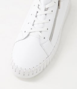BUMP DJ WHITE LEATHER