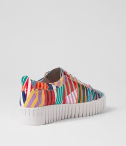 BUMP DJ STRIPE WHITE SOLE PATENT LEATHER
