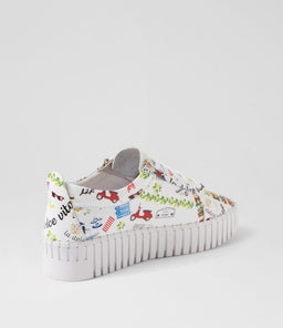 BUMP DJ AMALFI PRINT LEATHER