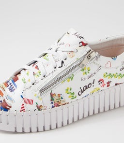 BUMP DJ AMALFI PRINT LEATHER
