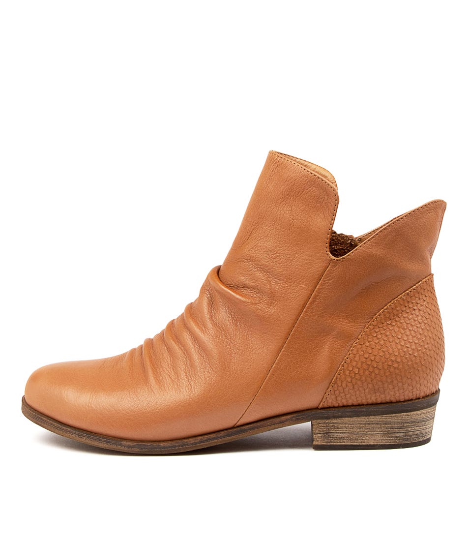 Buy Django & Juliette Spray Dj Tan Ankle Boots online with free shipping