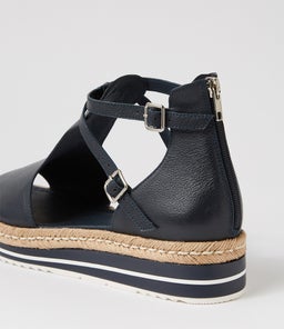 ALEXYS DJ NAVY LEATHER