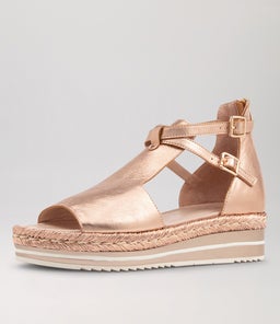 ALEXYS DJ PALE ROSE GOLD ROSE GOLD ROPE LEATHER