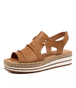 ALORA DJ DK TAN LEATHER
