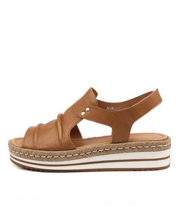 ALORA DJ DK TAN LEATHER