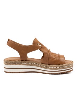 ALORA DJ DK TAN LEATHER
