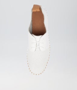 BATU DJ WHITE DK TAN WHITE SOLE LEATHER
