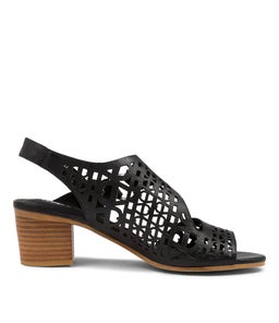 BENA DJ NEW BLACK NATURAL HEEL LEATHER