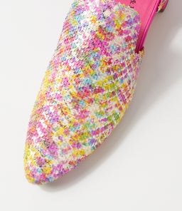 FIRAS DJ MAGENTA MULTI CUT LEATHER