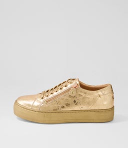 FROGGY DJ ROSE GOLD LEOPARD EMBOSSED LEATHER