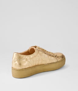 FROGGY DJ ROSE GOLD LEOPARD EMBOSSED LEATHER