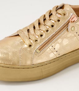 FROGGY DJ ROSE GOLD LEOPARD EMBOSSED LEATHER