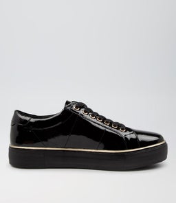 FROGGY DJ BLACK PATENT LEATHER