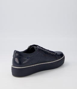 FROGGY DJ NAVY NAVY SOLE PATENT LEATHER