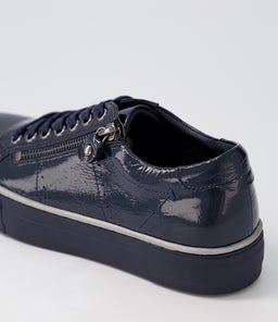 FROGGY DJ NAVY NAVY SOLE PATENT LEATHER