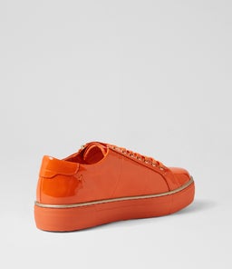FROGGY DJ ORANGE ORANGE SOLE PATENT LEATHER