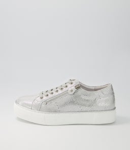 FROGGY DJ SILVER SPECKLE LEATHER