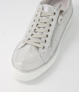 FROGGY DJ SILVER SPECKLE LEATHER