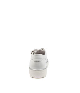 FROGGY DJ WHITE PATENT LEATHER