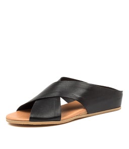 HARLI DJ BLACK LEATHER