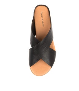 HARLI DJ BLACK LEATHER