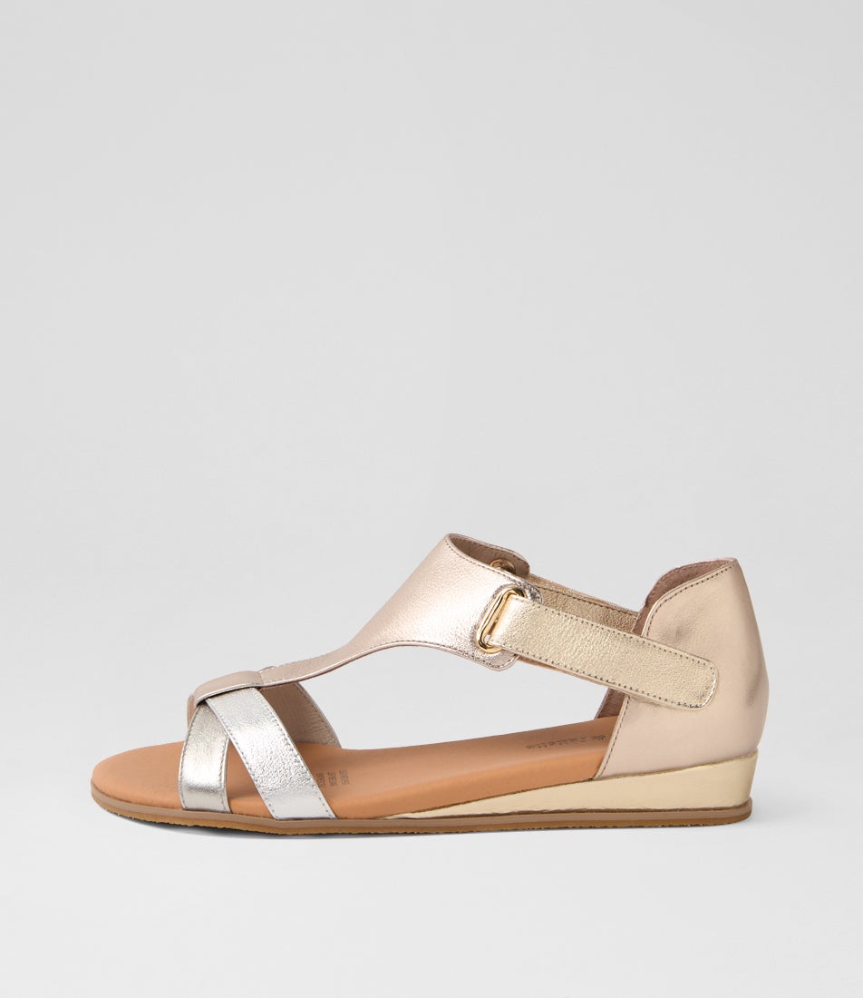Hayzel Metallic Multi Leather Sandals Hayzel Metallic Multi Leather Sandals