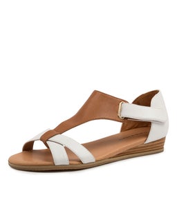 HAYZEL DJ WHITE SCOTCH LEATHER