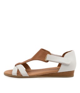 HAYZEL DJ WHITE SCOTCH LEATHER