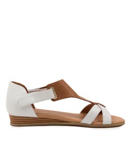 HAYZEL DJ WHITE SCOTCH LEATHER