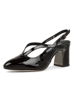 KENZY DJ BLACK PATENT LEATHER