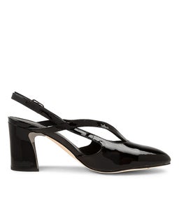 KENZY DJ BLACK PATENT LEATHER