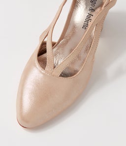 KENZY DJ ROSE SHIMMER LEATHER