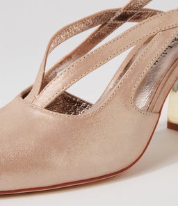 KENZY DJ ROSE SHIMMER LEATHER