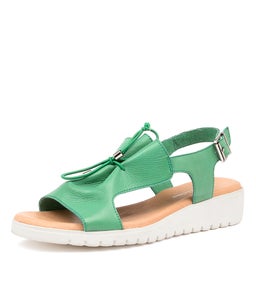 MALIKA DJ EMERALD WHITE SOLE LEATHER