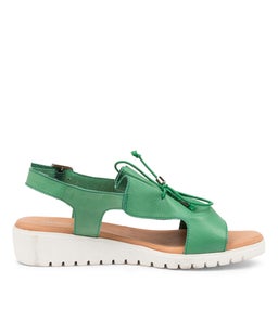 MALIKA DJ EMERALD WHITE SOLE LEATHER