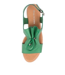 MALIKA DJ EMERALD WHITE SOLE LEATHER