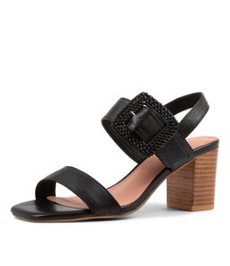 PEACE DJ BLACK BLACK LEATHER BUCKLE