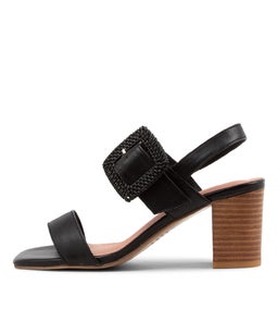 PEACE DJ BLACK BLACK LEATHER BUCKLE