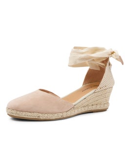 RIMAN DJ BLUSH NATURAL ROPE SUEDE