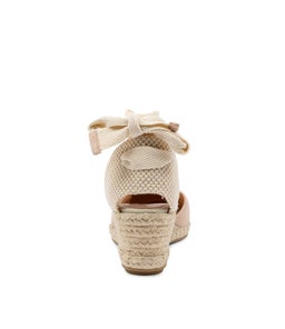 RIMAN DJ BLUSH NATURAL ROPE SUEDE