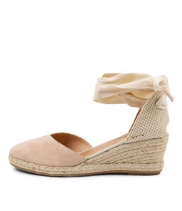 RIMAN DJ BLUSH NATURAL ROPE SUEDE