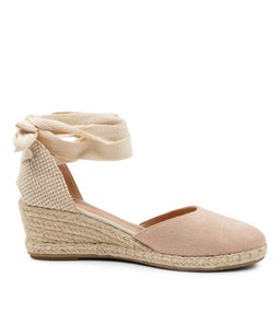 RIMAN DJ BLUSH NATURAL ROPE SUEDE