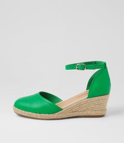RYLEN DJ BRIGHT EMERALD NATURAL ROPE LEATHER