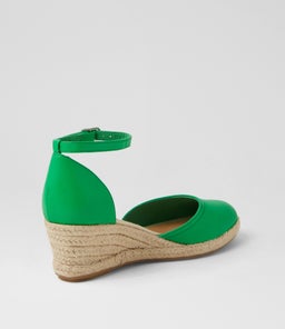 RYLEN DJ BRIGHT EMERALD NATURAL ROPE LEATHER