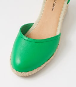 RYLEN DJ BRIGHT EMERALD NATURAL ROPE LEATHER