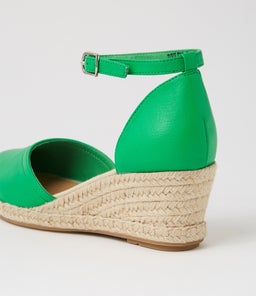 RYLEN DJ BRIGHT EMERALD NATURAL ROPE LEATHER