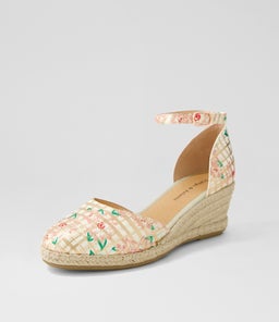 RYLEN DJ ROSE GOLD&PINK LINE CUT LEATHER