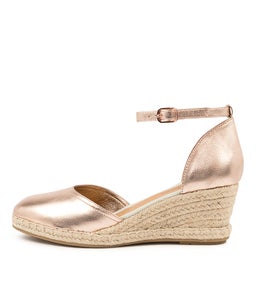RYLEN DJ ROSE GOLD NATURAL ROPE LEATHER