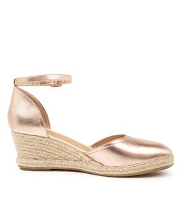 RYLEN DJ ROSE GOLD NATURAL ROPE LEATHER