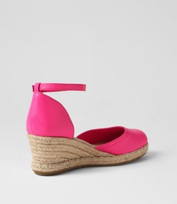 RYLEN DJ HOT PINK NATURAL ROPE LEATHER